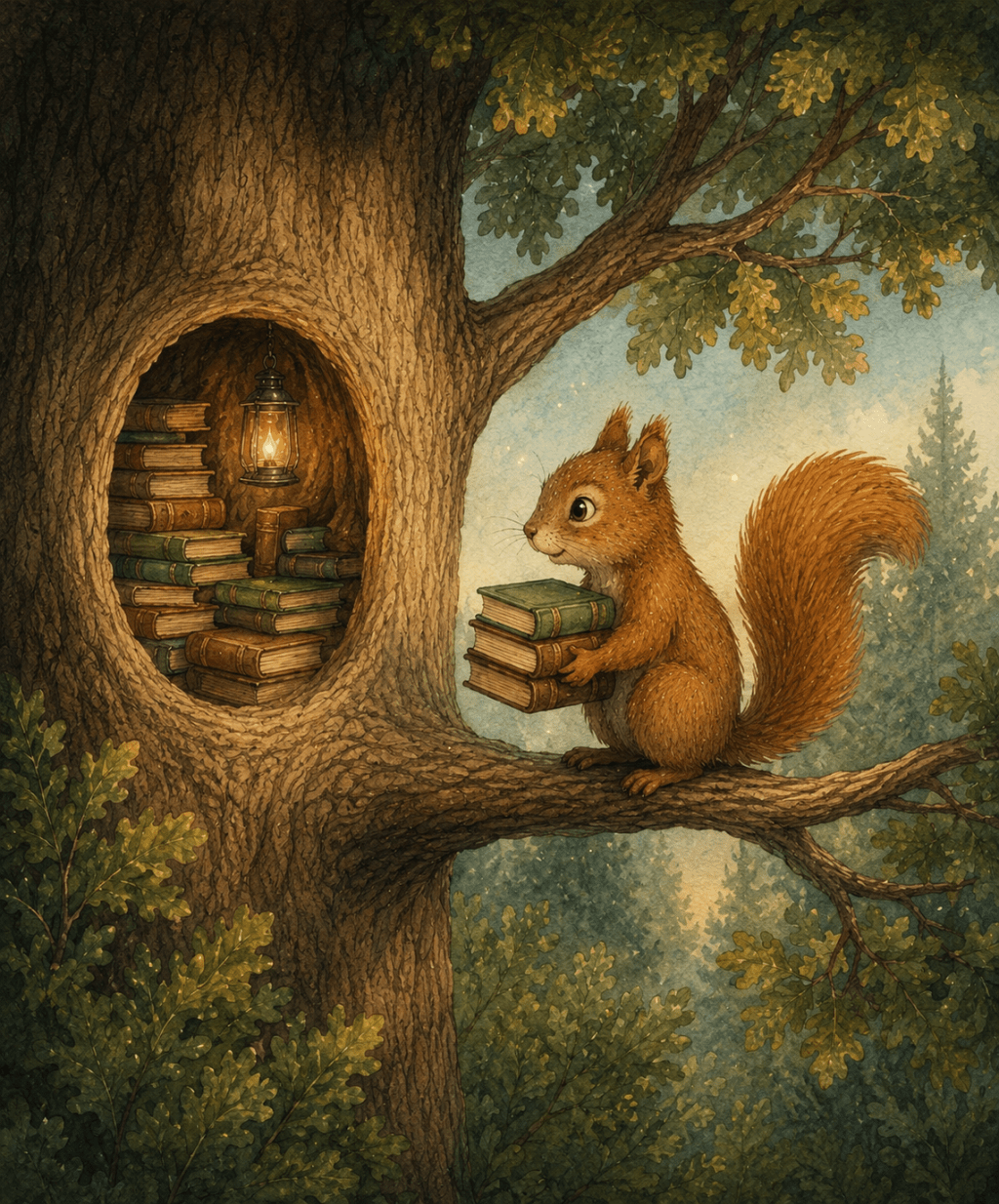 Pip and The Library of&nbsp;Leaves