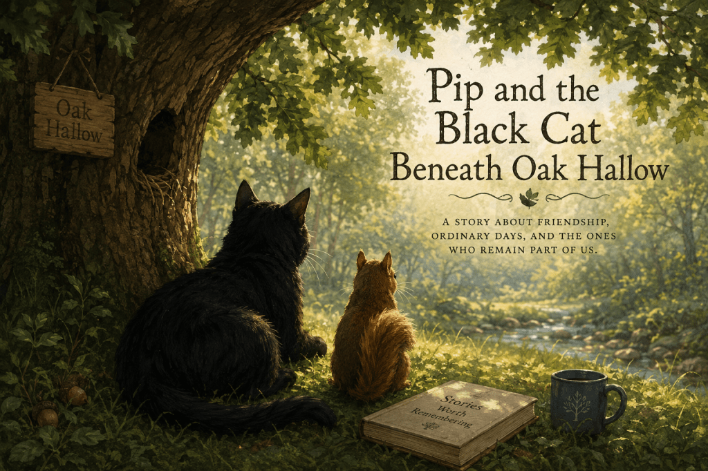 Pip and the Black Cat Beneath Oak&nbsp;Hallow